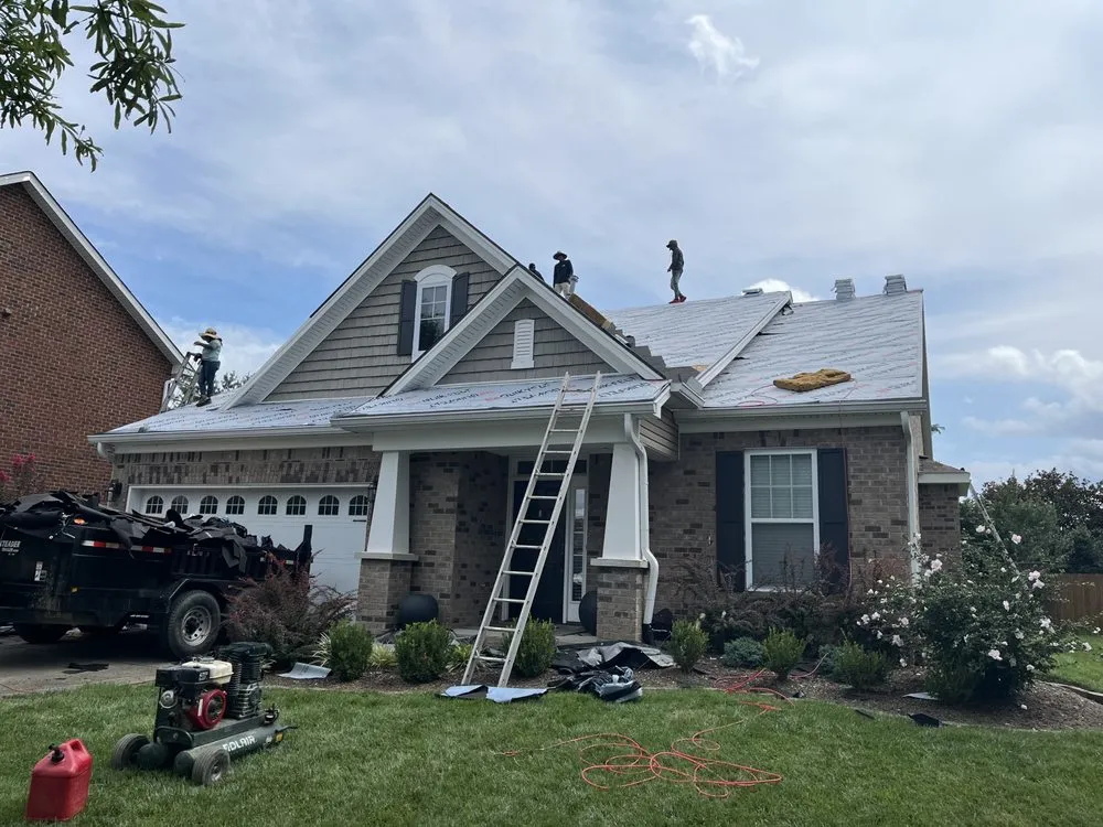 Slide of No Limit Roofing and Exteriors