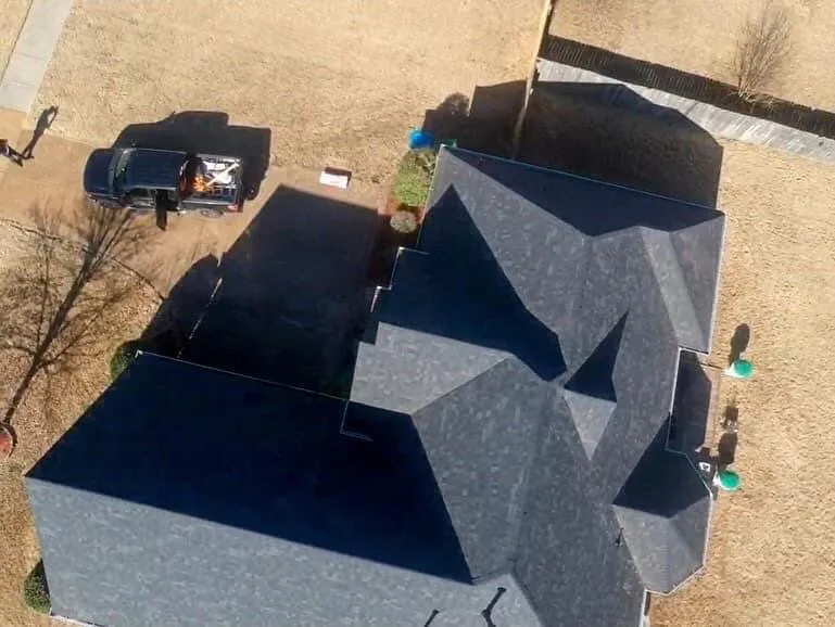 Slide of No Limit Roofing