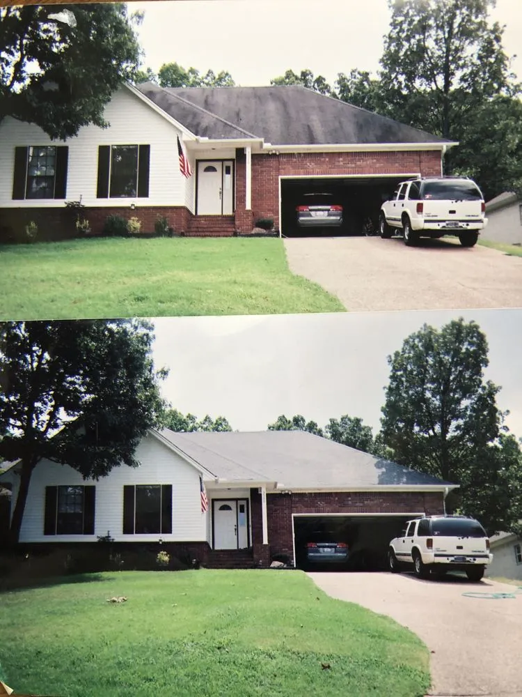 Slide of No Pressure Roof Cleaning