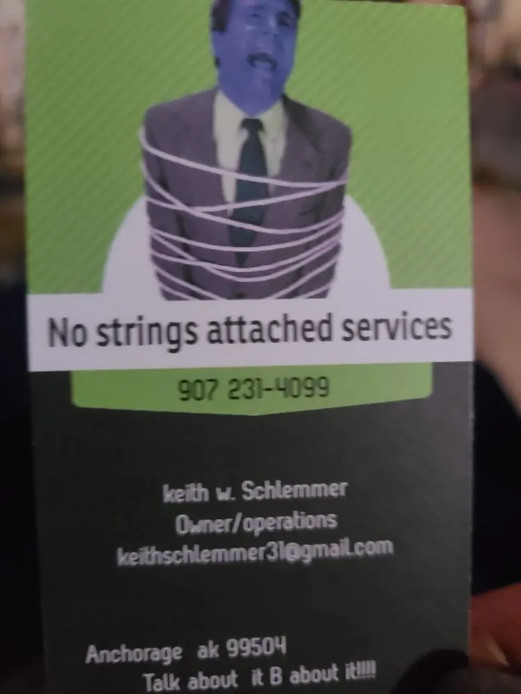 Slide of No Strings Attached Services