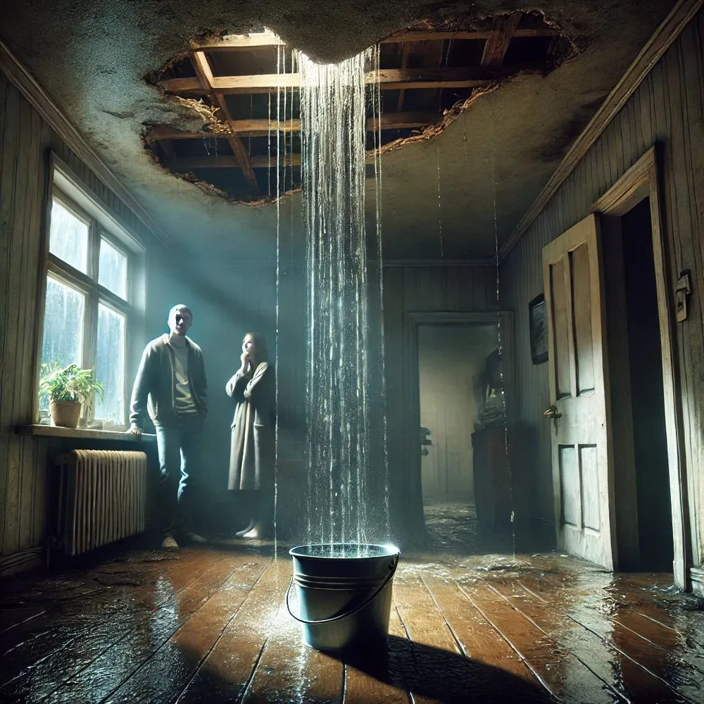 Slide of No Zombies Roofing