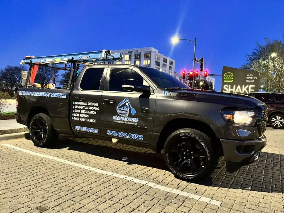 Slide of Noah’s roofing