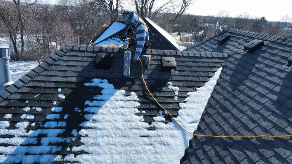 Slide of Noah’s roofing