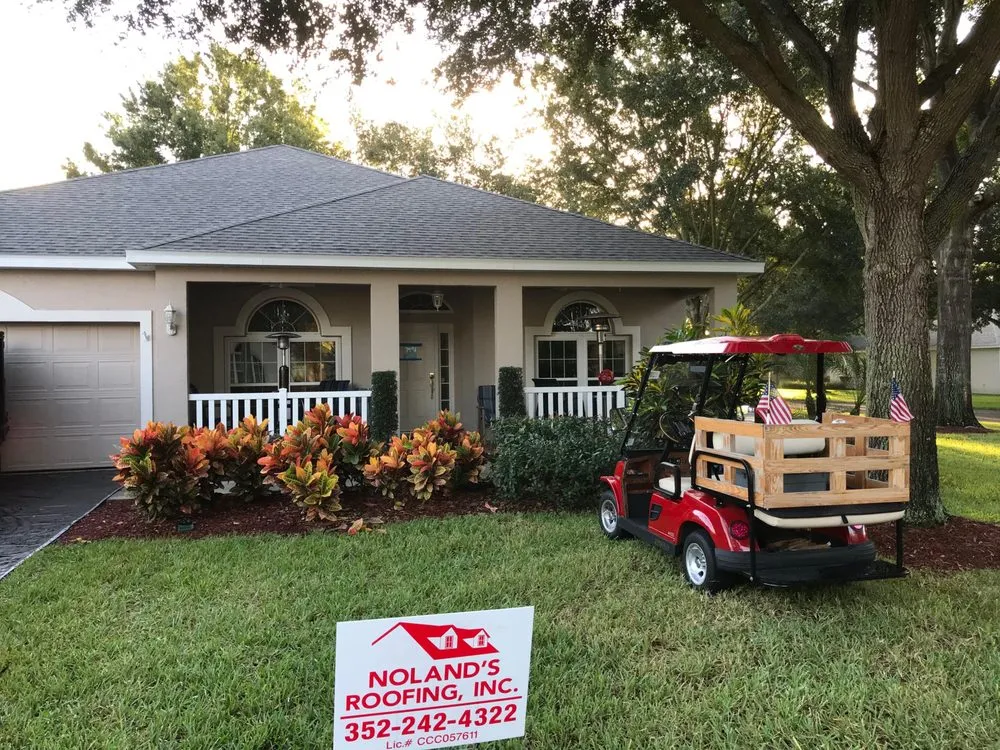Slide of Noland's Roofing