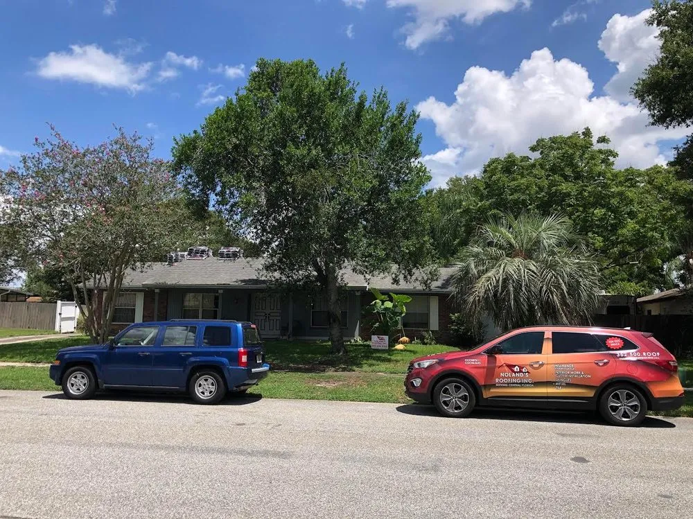 Slide of Noland's Roofing