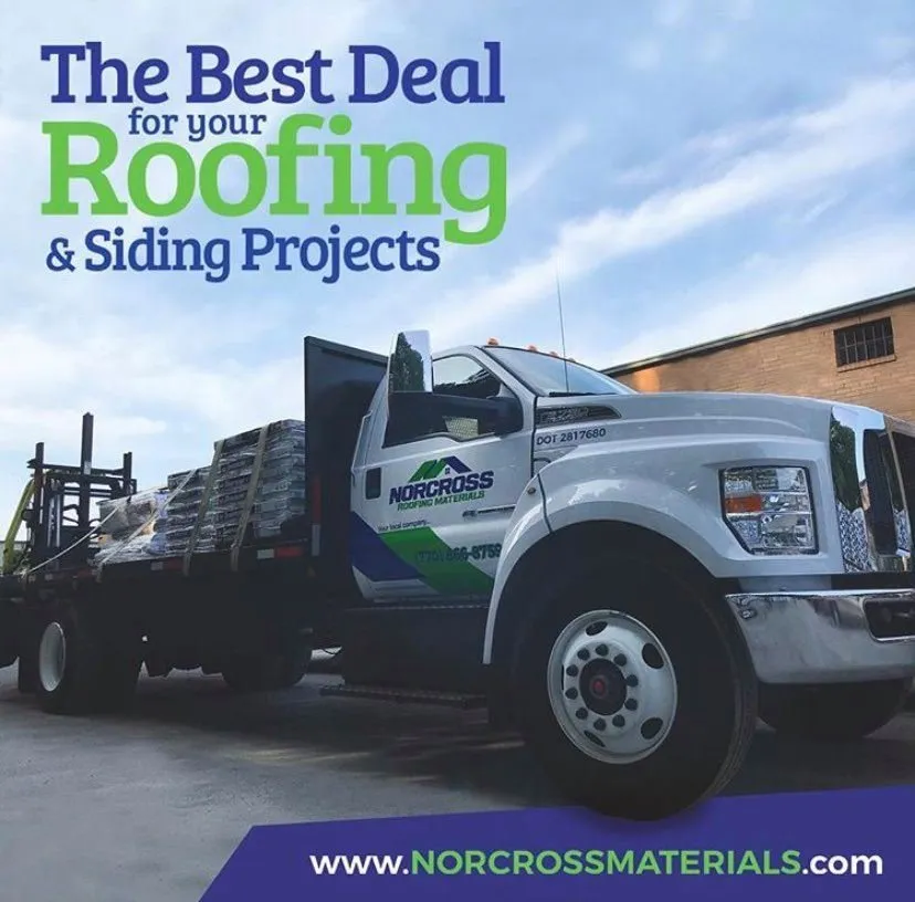 Slide of Norcross Roofing Materials
