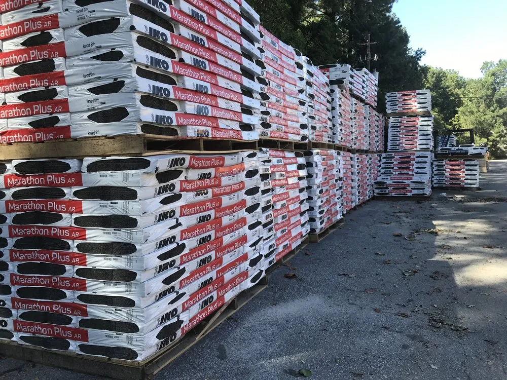 Slide of Norcross Roofing Materials