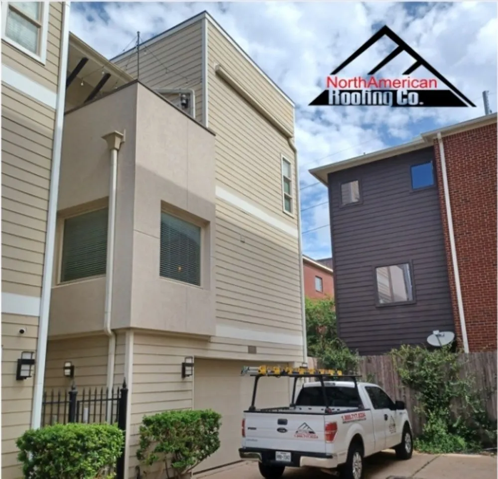 Slide of North American Roofing Company