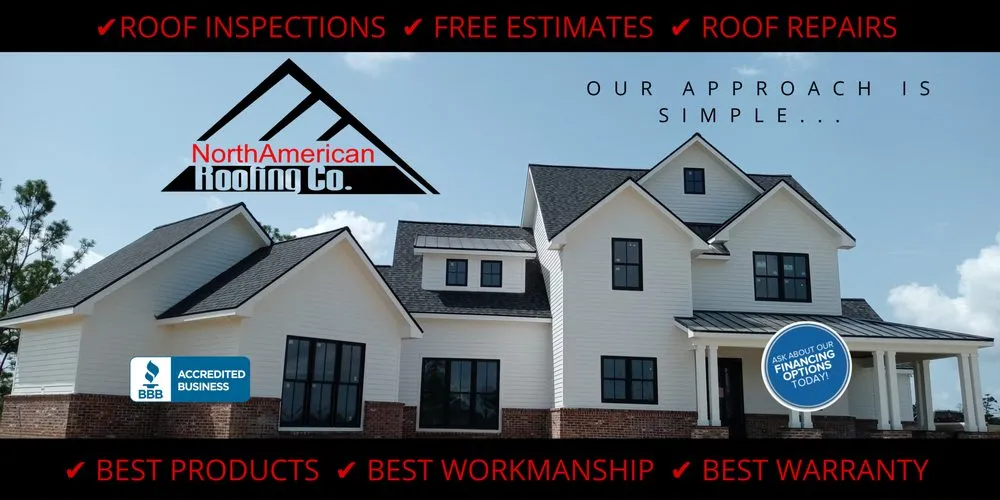 Slide of North American Roofing Company