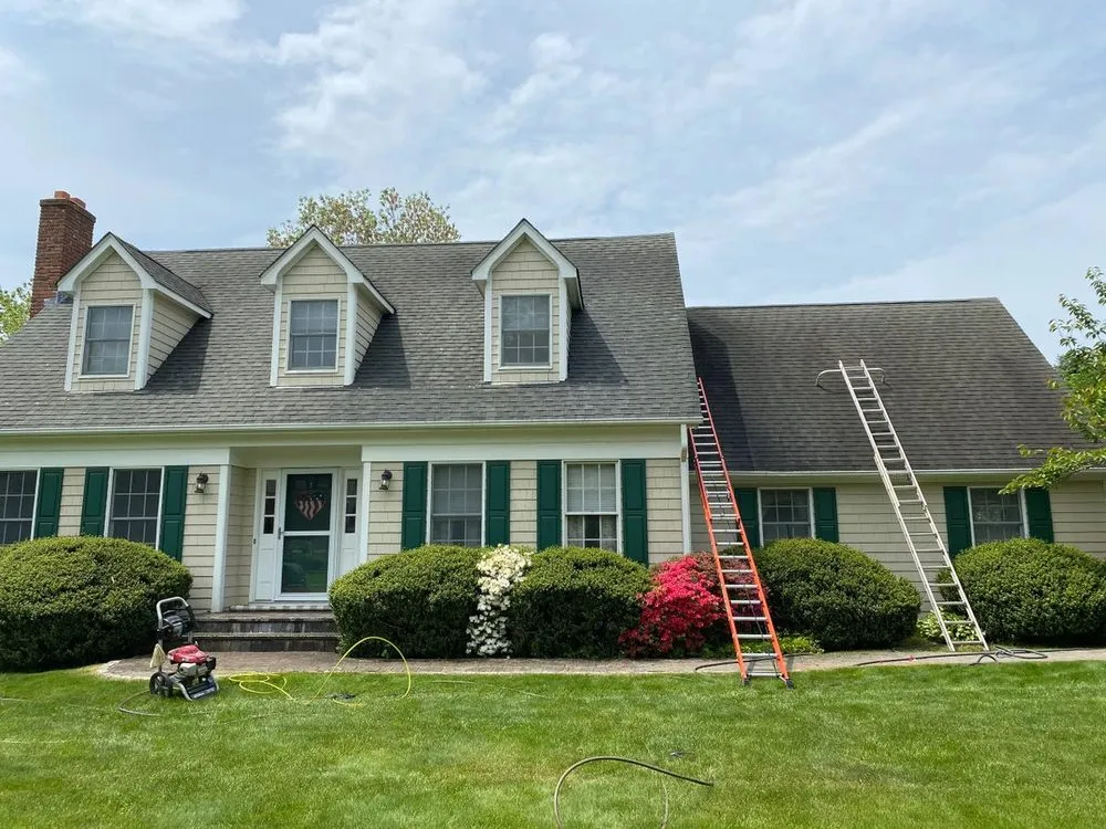 Slide of North Fork Roof Cleaning