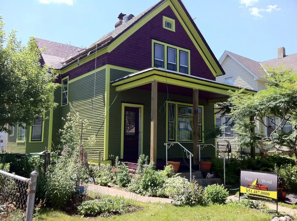 Licensed flat roof repair with free inspection in St Paul, MN by North Lake Contracting