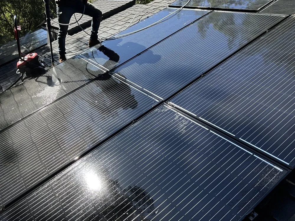 Slide of North Roof Cleaning