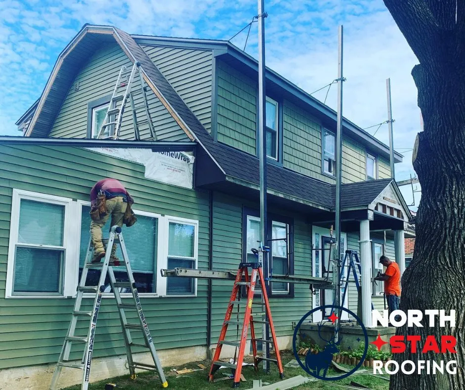 Slide of North Star Roofing
