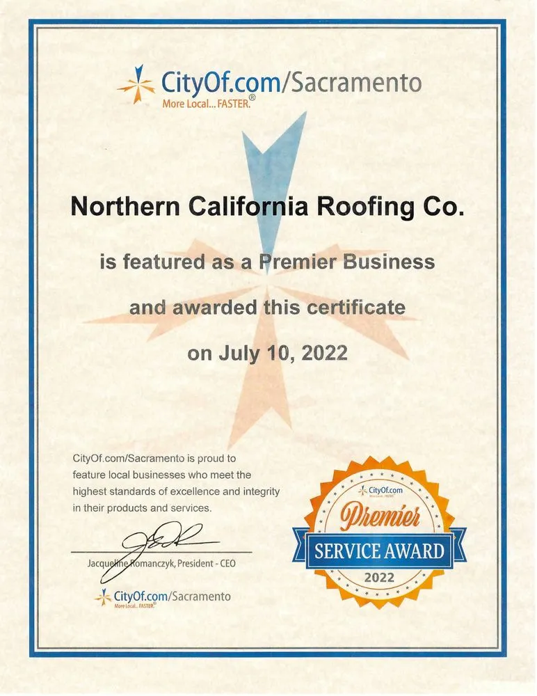 Slide of Northern California Roofing