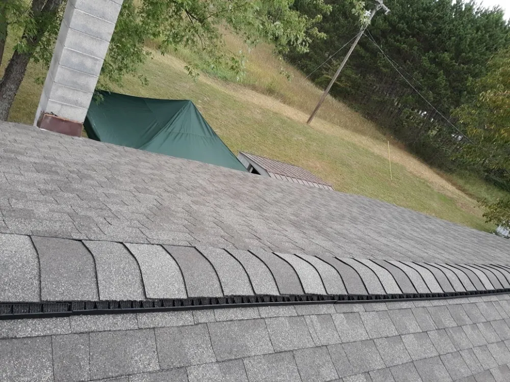Emergency storm damage roof repair in Mesick, MI - Northern Michigan Roofing Connection