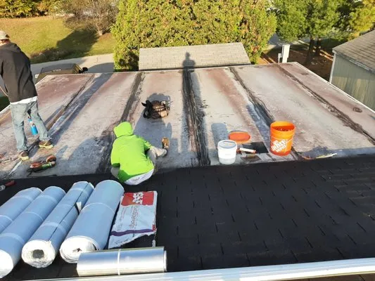 Northern Michigan Roofing Connection Logo