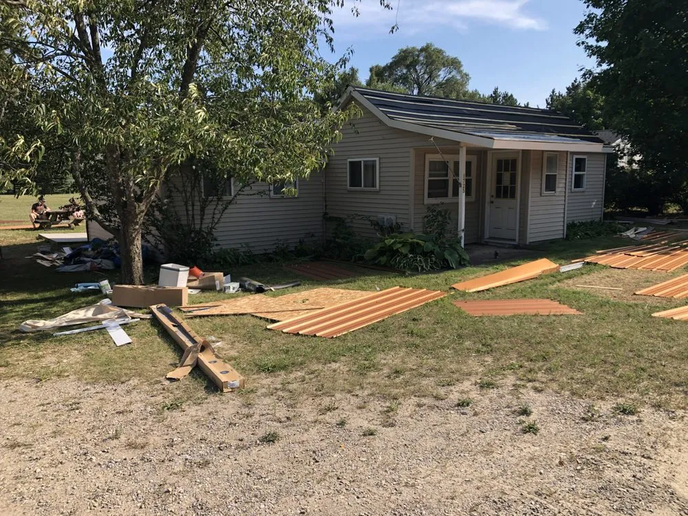 Local roof installation in Alba, MI by Northern Michigan Services