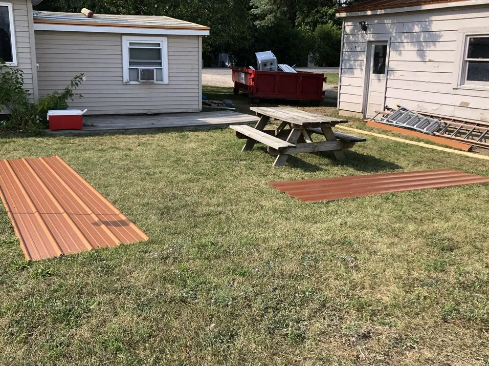 Emergency roof inspection after storm damage in Alba, MI by Northern Michigan Services