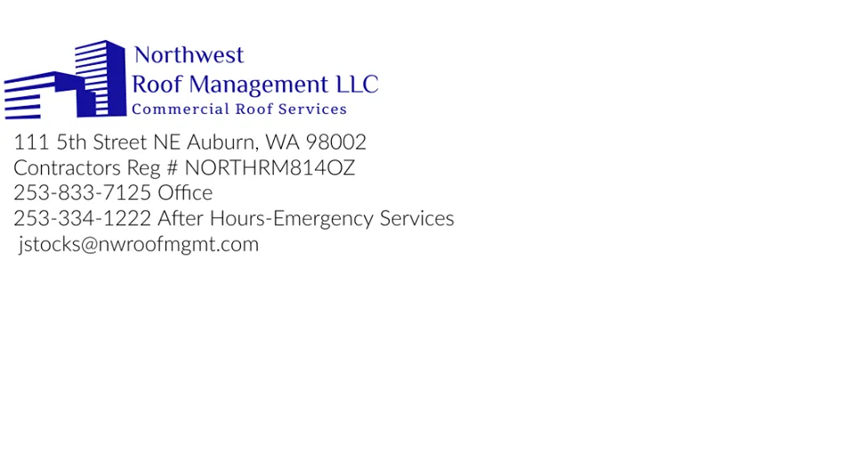 Slide of Northwest Roof Management