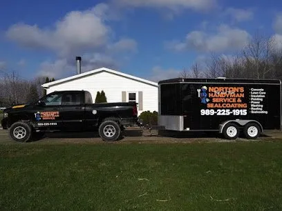 Slide of Norton's Sealcoating