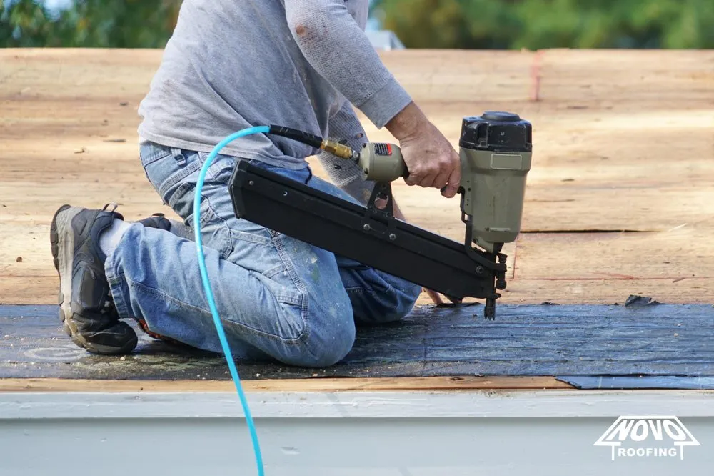 Slide of Novo Roofing