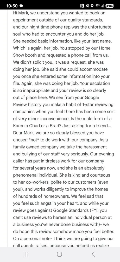 Slide of Nu-Face Home Improvements