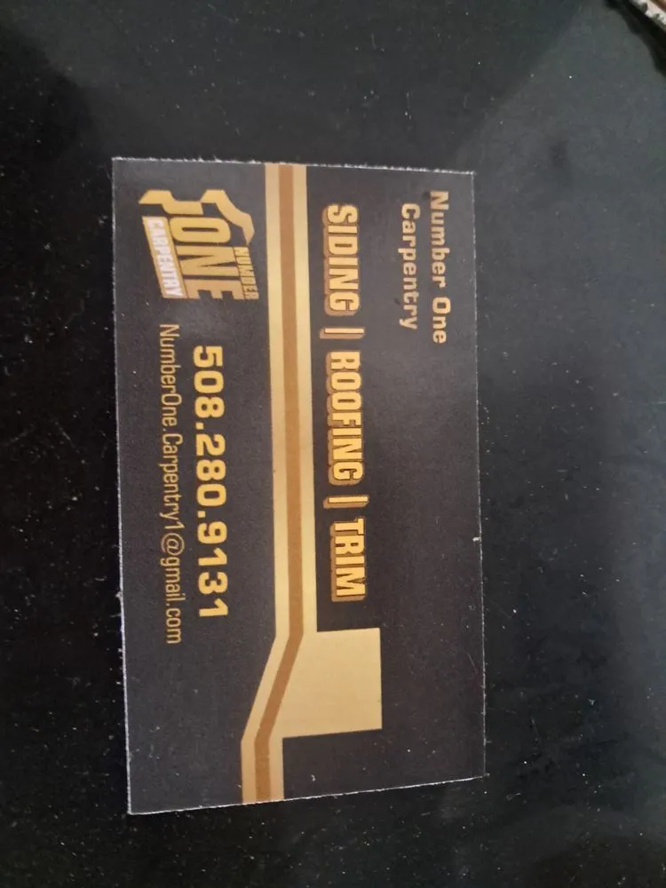 Slide of Number One Carpentry