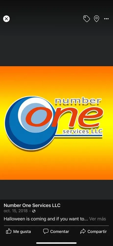 Slide of Number One Services