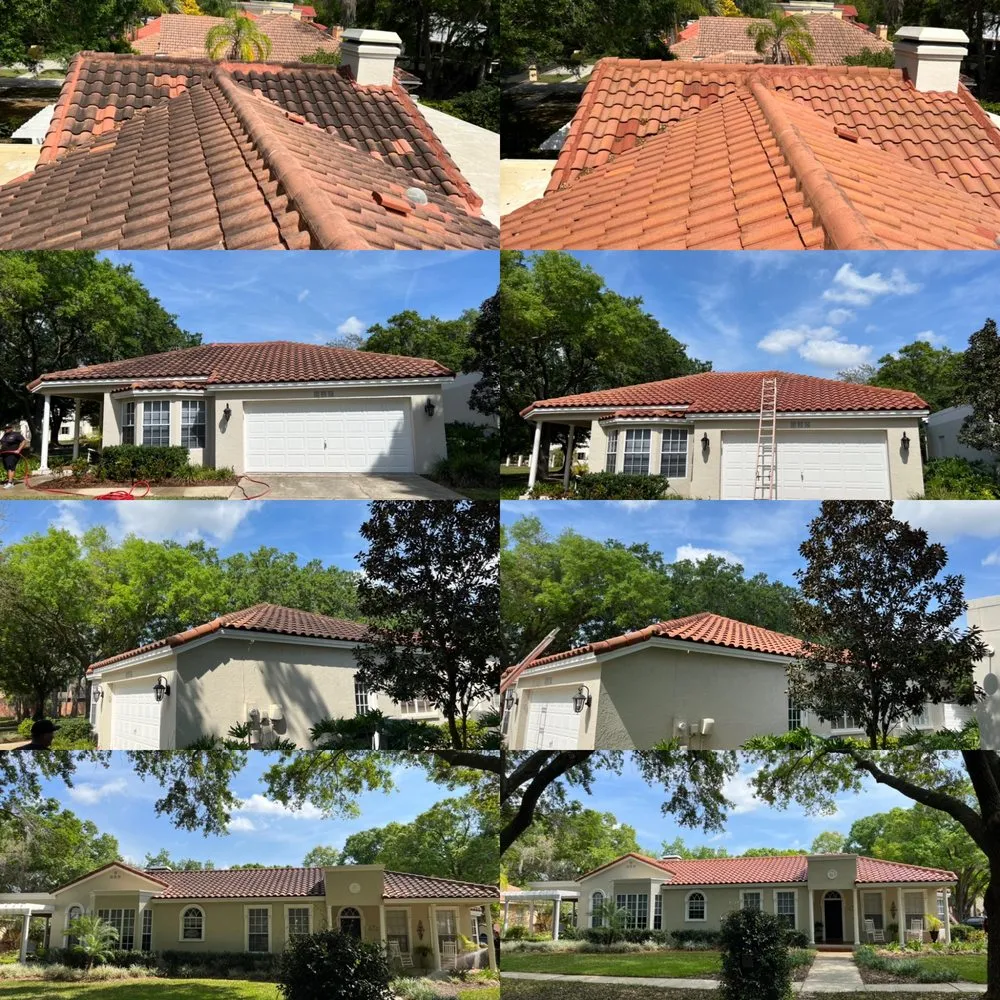 Emergency metal roofing installation in Land O' Lakes, FL by NuWash Power Wash