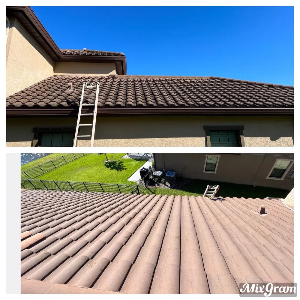 Professional residential roofing service experts serving Land O' Lakes, FL - NuWash Power Wash