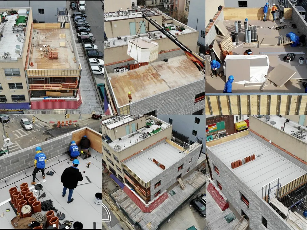 Slide of N.V Commercial Roofing