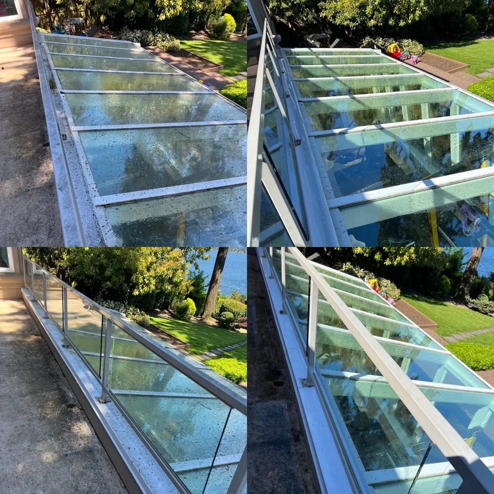 Slide of NW Window & Gutter