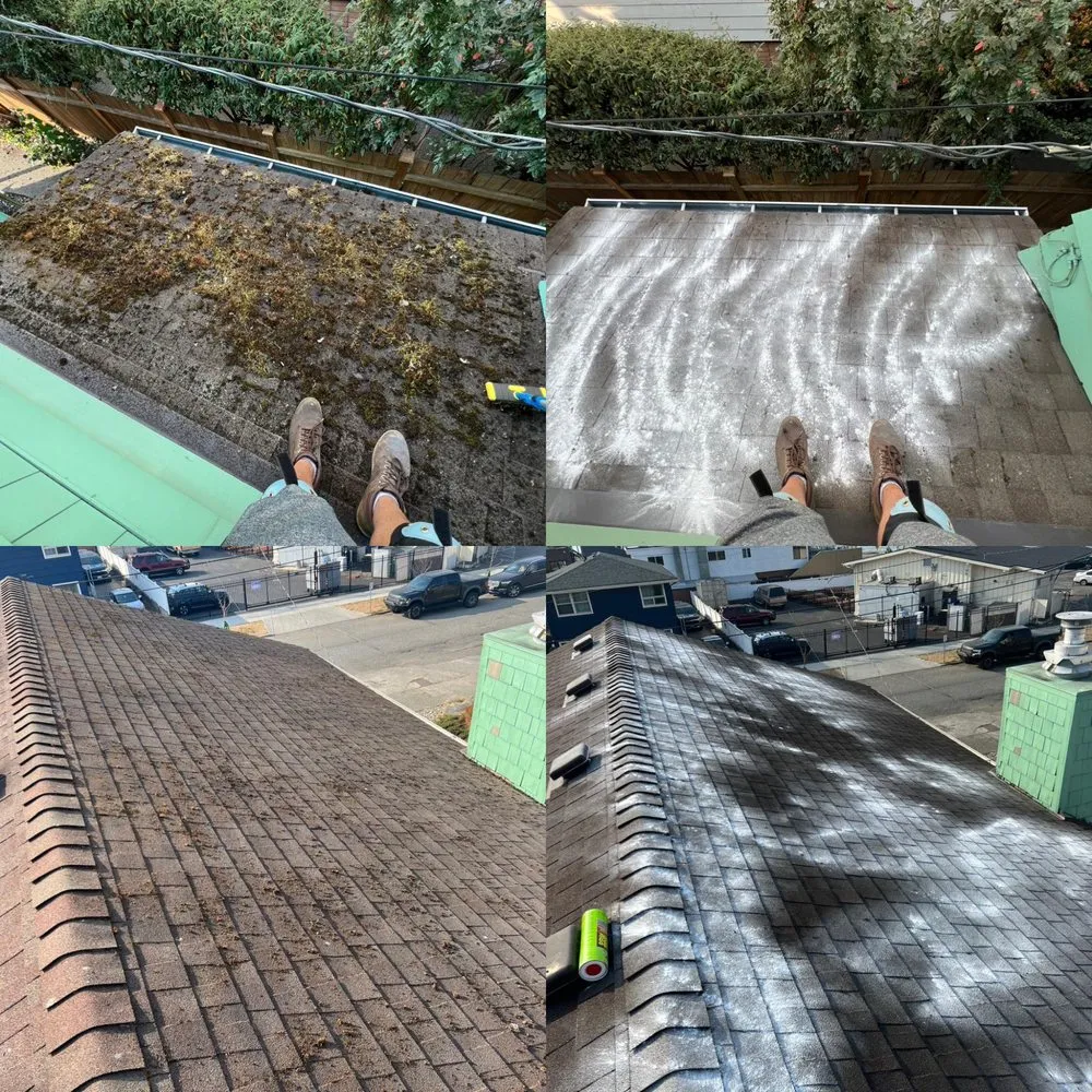 Slide of NW Window & Gutter