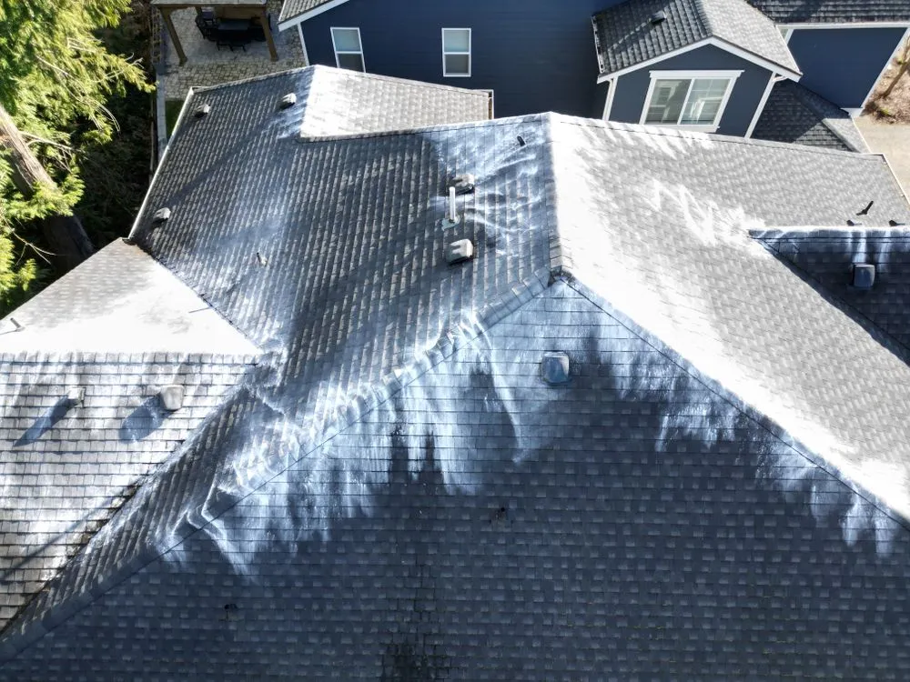 Slide of NW Window & Gutter