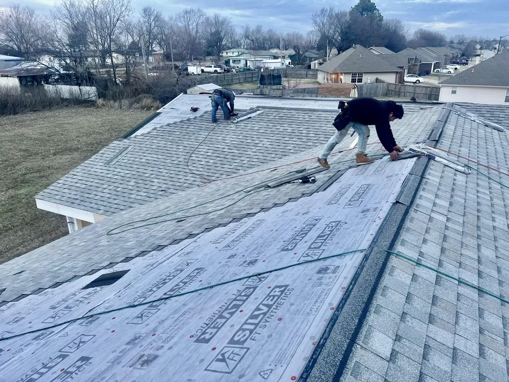 Slide of NWA Roofing & Gutters