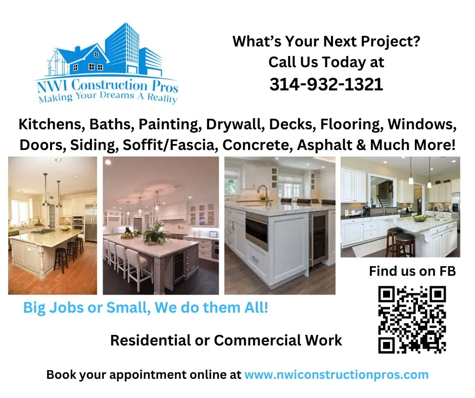 Slide of NWI Construction Pros