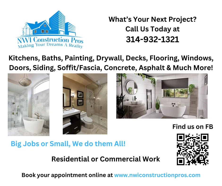 Slide of NWI Construction Pros