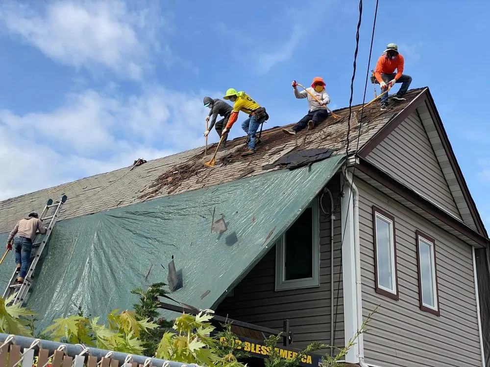 Slide of NYC Best Roofing