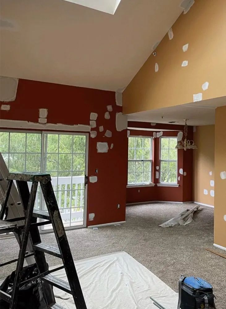 Slide of NYC Skyline Construction