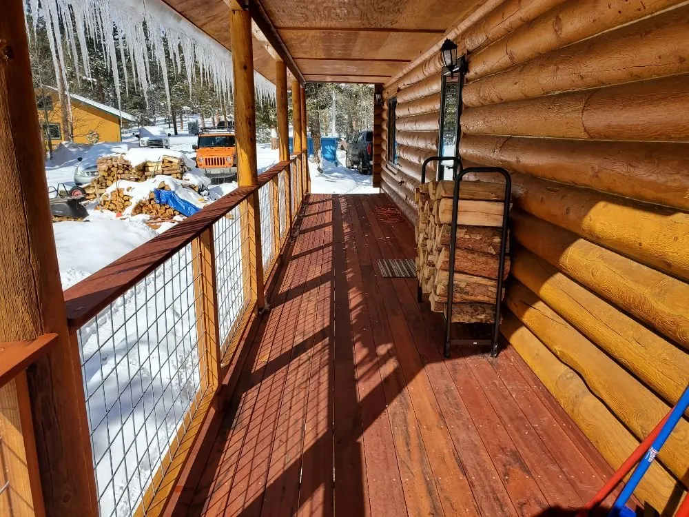 Slide of Oak Leaf Construction