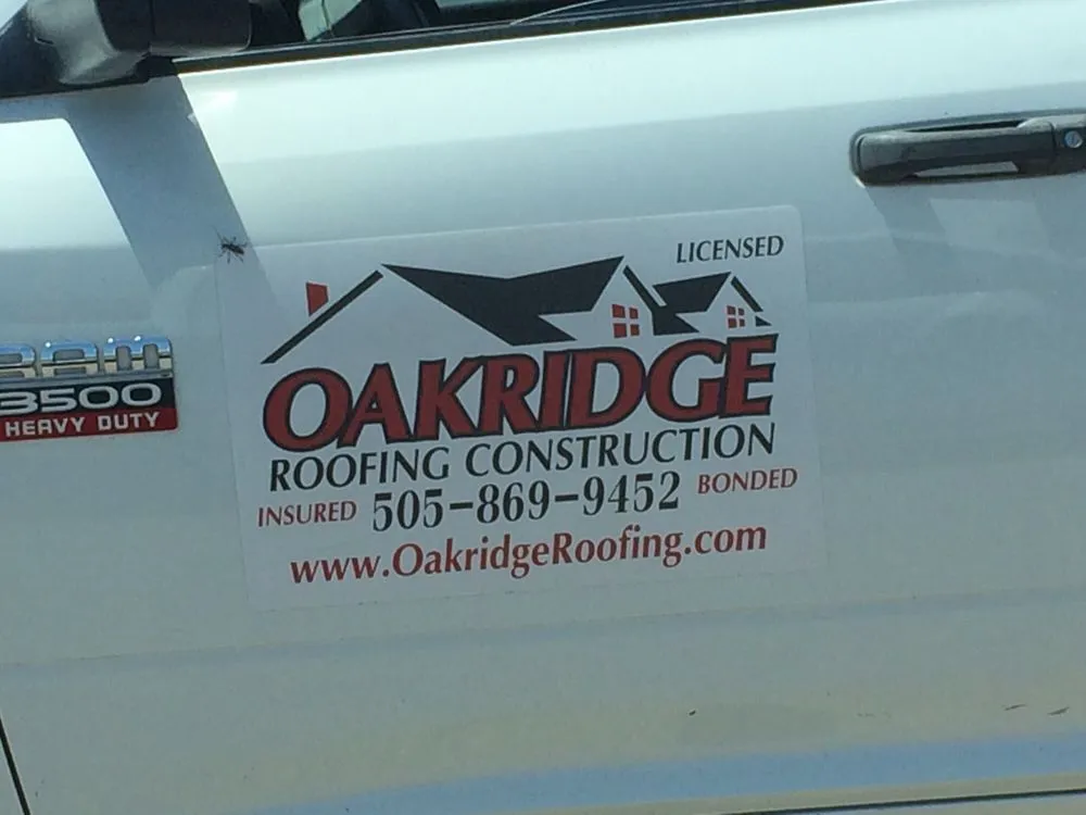 Slide of Oakridge Roofing Construction