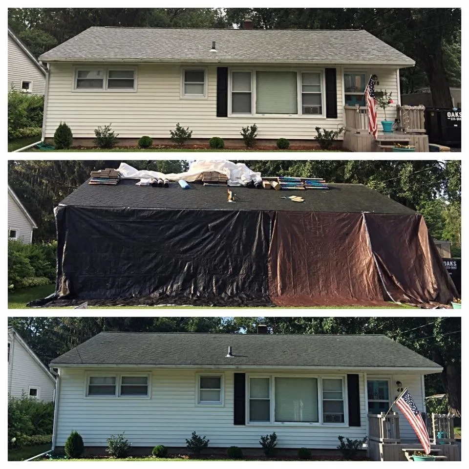 Slide of Oaks Roofing & Siding