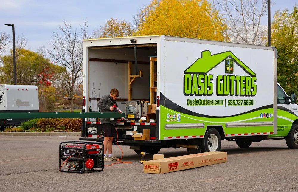 Slide of Oasis Gutters