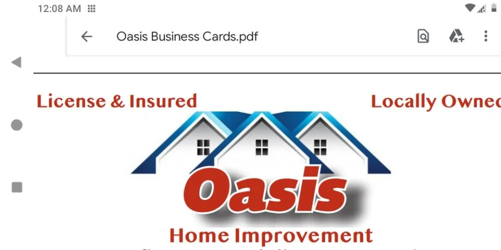 Slide of Oasis Home Improvement