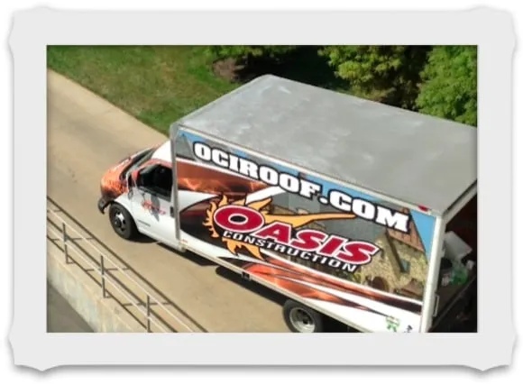 Slide of Oasis Roofing