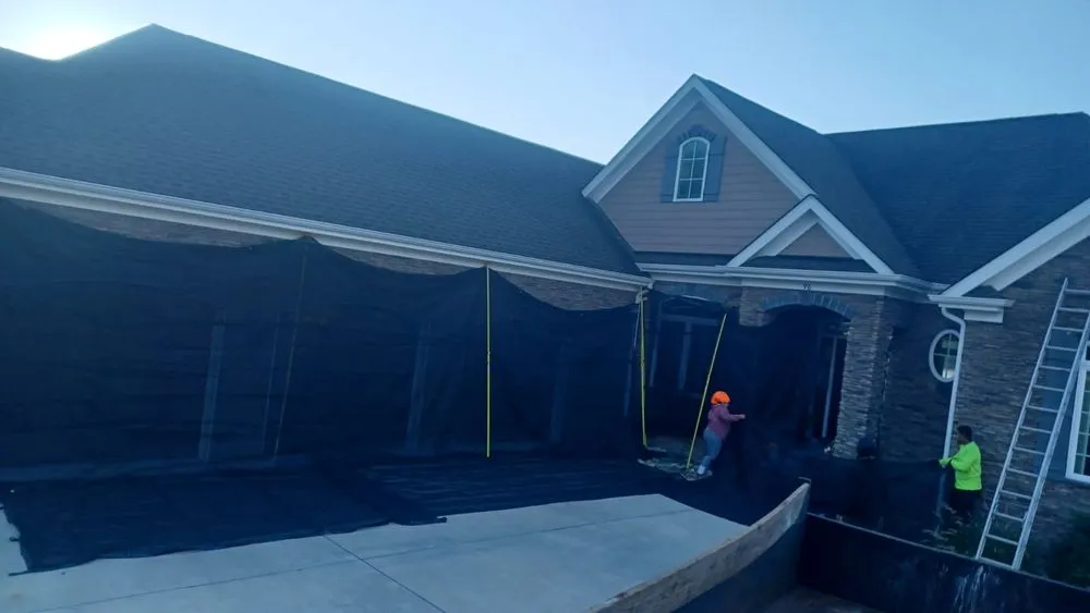 Professional shingle roofing service in Winston-Salem, NC by O&B Remodeling