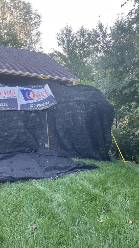 Reliable storm damage roof repair near you in St. Cloud, MN by Oberg Roofing & Remodeling