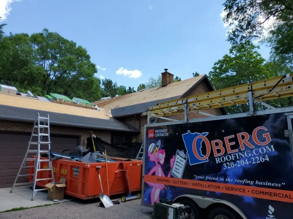 Licensed residential roofing service for homes in St. Cloud, MN by Oberg Roofing & Remodeling
