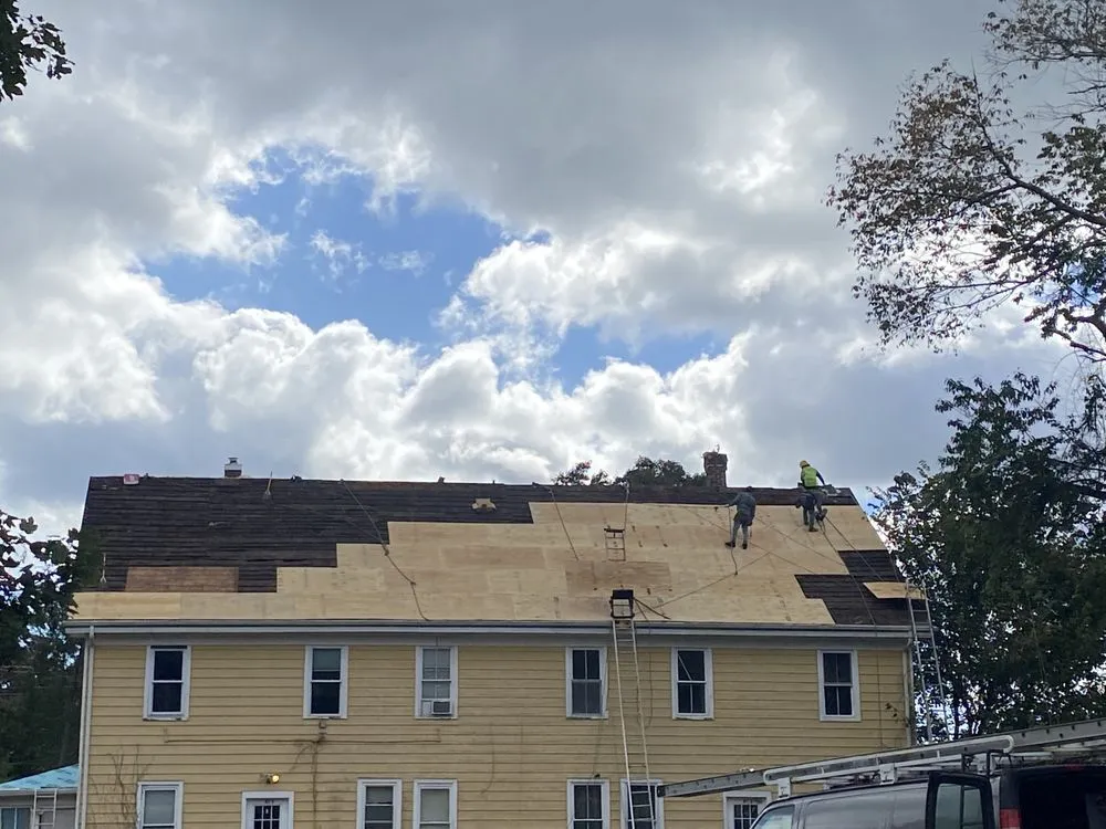 Professional metal roofing installation for homes in Wakefield, RI by Ocean Breeze Property Services