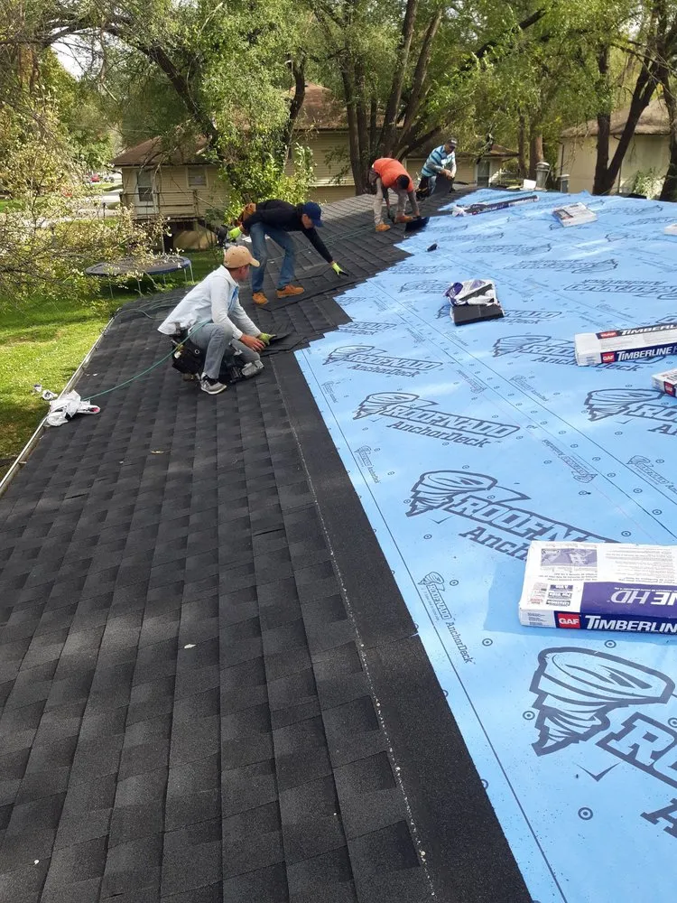 Slide of Odessa Roofing